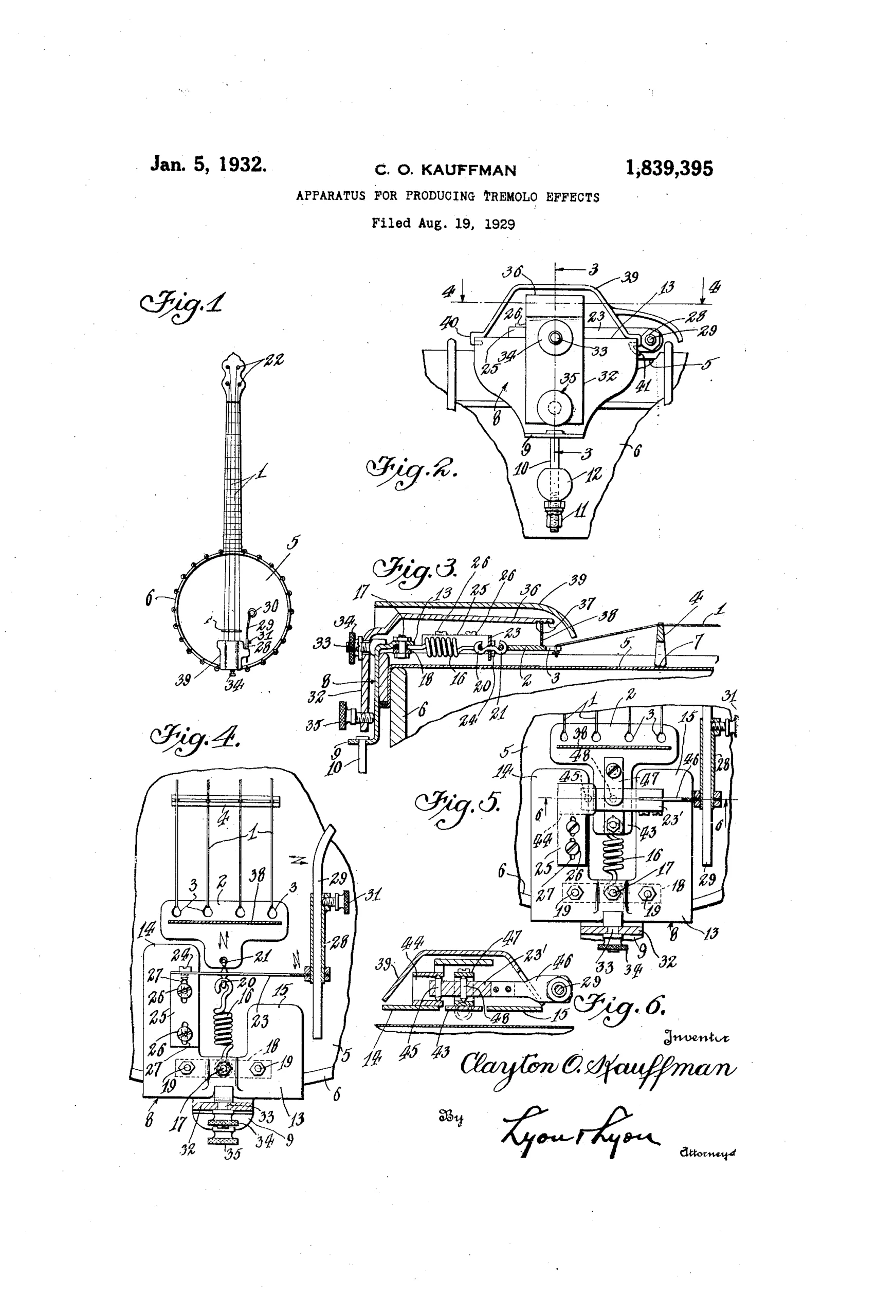 Brevet du Kaufmann Vibrola
