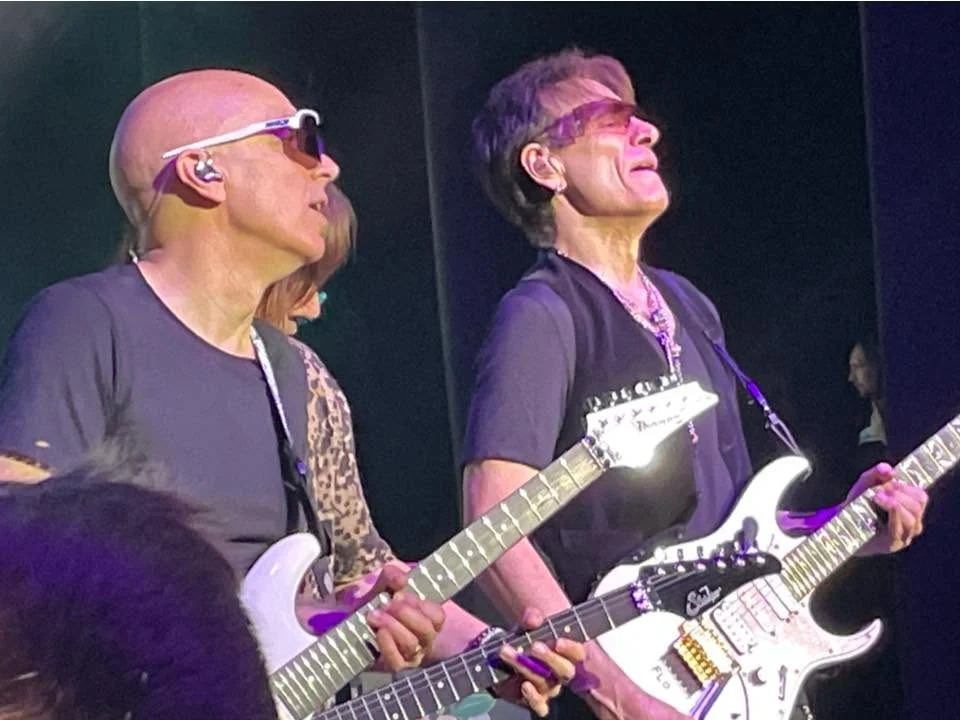Joe Satriani et Steve Vai